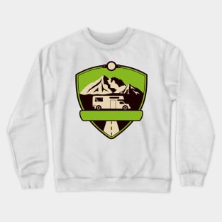 Mountains, Adventure, Travel, Camping, Nature Crewneck Sweatshirt